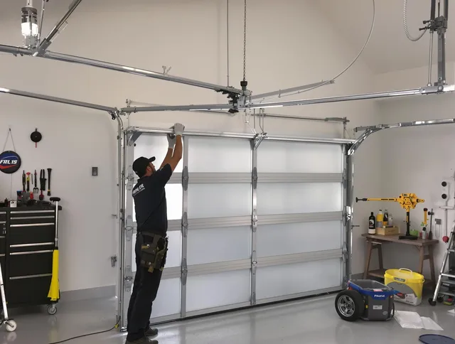 Deltona Garage Door Repair certified team performing precision garage door installation in Deltona